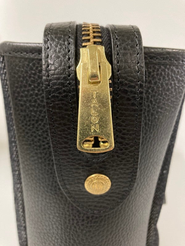 【LIFTる。景品】【中古美品】【メンズ】BEAD-YA TALONジッパー セルビッチデニム切替 本革サドルレザー極厚リベット トートバッグ カバン 鞄 188-240218-ab-01-min 万代Net店