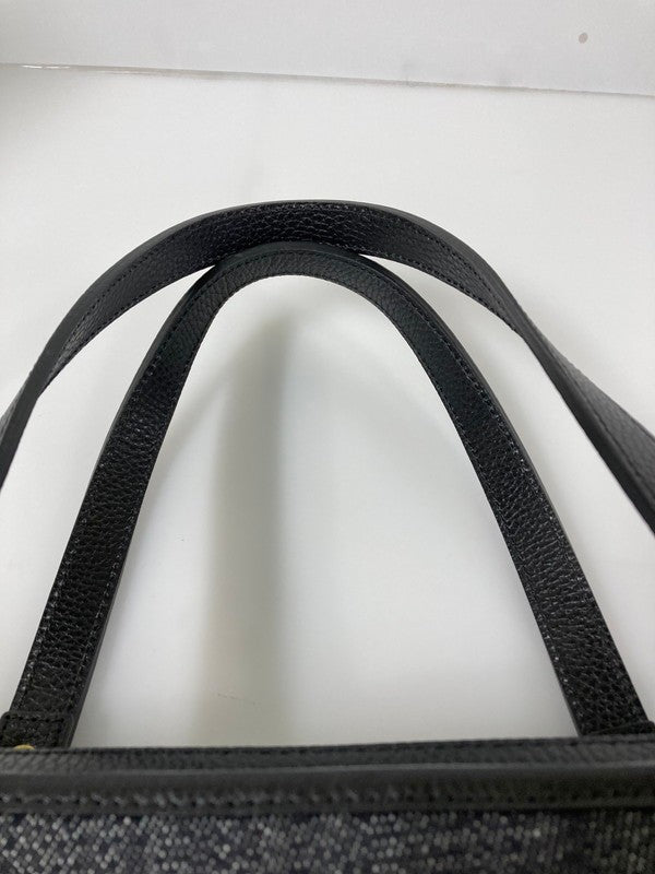 【LIFTる。景品】【中古美品】【メンズ】BEAD-YA TALONジッパー セルビッチデニム切替 本革サドルレザー極厚リベット トートバッグ カバン 鞄 188-240218-ab-01-min 万代Net店