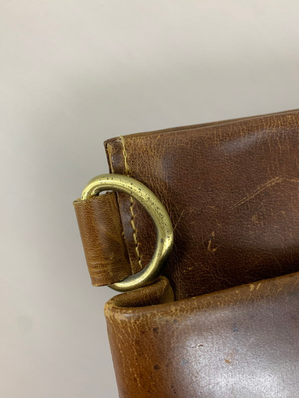 【現状渡し品】【メンズ】 2WAYレザーブリーフケース 鞄 バッグ 188-250111-AS-1-min カラー：ブラウン 万代Net店