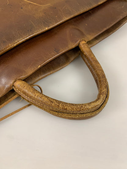 【現状渡し品】【メンズ】 2WAYレザーブリーフケース 鞄 バッグ 188-250111-AS-1-min カラー：ブラウン 万代Net店