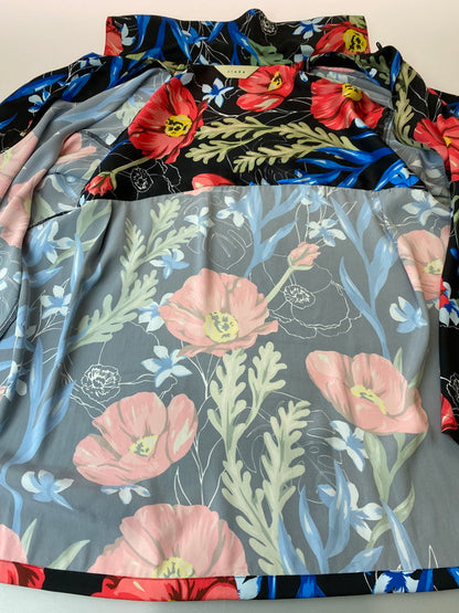 【中古品】【メンズ】 Jieda ジエダ JIE-19S-SH03 19SS FLOWER PATTERN S S SHIRT 半袖 シャツ 140-241015-AS-4-min サイズ：1 カラー：ブラック系 万代Net店