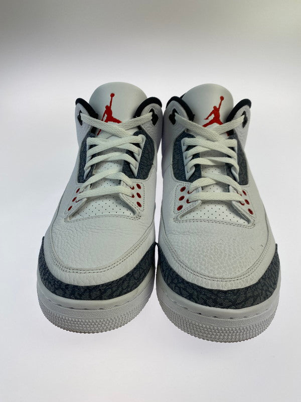 【中古品】【メンズ】 NIKE ナイキ CZ6433-100 AIR JORDAN 3 RETRO SE-T 靴 シューズ スニーカー SNEAKERS 160-250427-ks-64-min サイズ：28cm カラー：WHITE/FIRE RED-BLACK 万代Net店