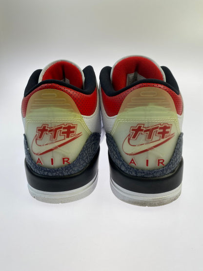 【中古品】【メンズ】 NIKE ナイキ CZ6433-100 AIR JORDAN 3 RETRO SE-T 靴 シューズ スニーカー SNEAKERS 160-250427-ks-64-min サイズ：28cm カラー：WHITE/FIRE RED-BLACK 万代Net店