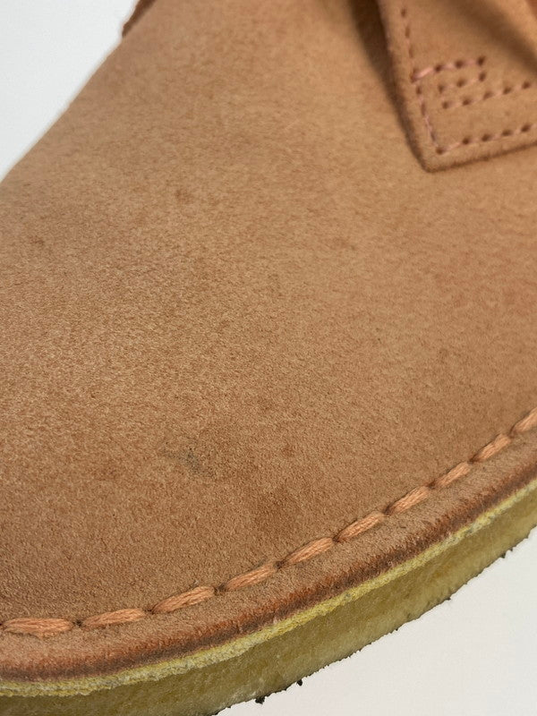 【中古品】【レディース】 Clarks クラークス DESERT BOOT 61102416 デザートブーツ レディースシューズ 靴 スウェード 限定カラー 167-241124-em-07-min サイズ：23.5cm カラー：コーラルピンク 万代Net店