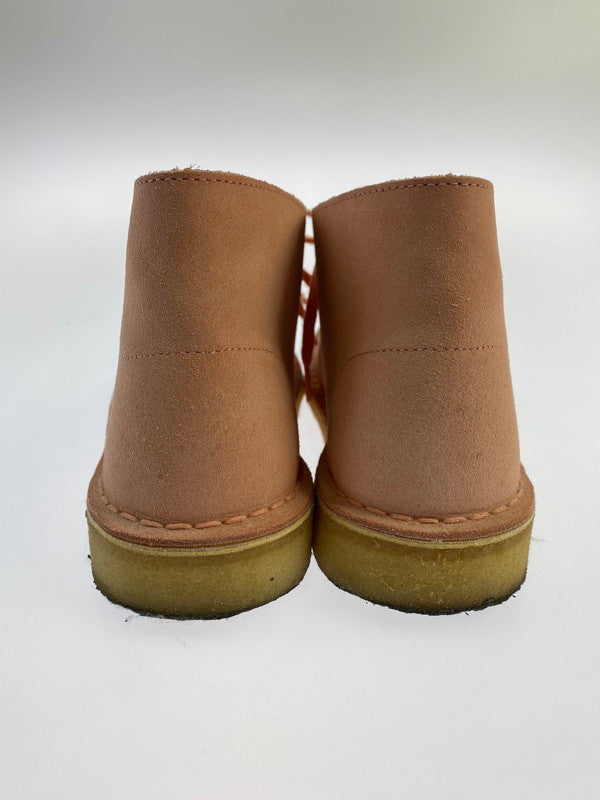 【現状渡し品】【レディース】 CLARKS クラークス 61102416 DESERT BOOT デザートブーツ 靴 シューズ 167-241124-em-07-min サイズ：23.5cm カラー：コーラルピンク 万代Net店