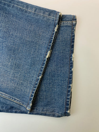 【中古品】【メンズ】  CELINE BY HEDI SLIMANE セリーヌバイエディスリマン N638 365M 07DU 22SS ”COSMIC CRUISER期”SURF FLARE JEANS ボトムス デニムパンツ 152-250121-AS-37-min サイズ：31 カラー：インディゴ 万代Net店