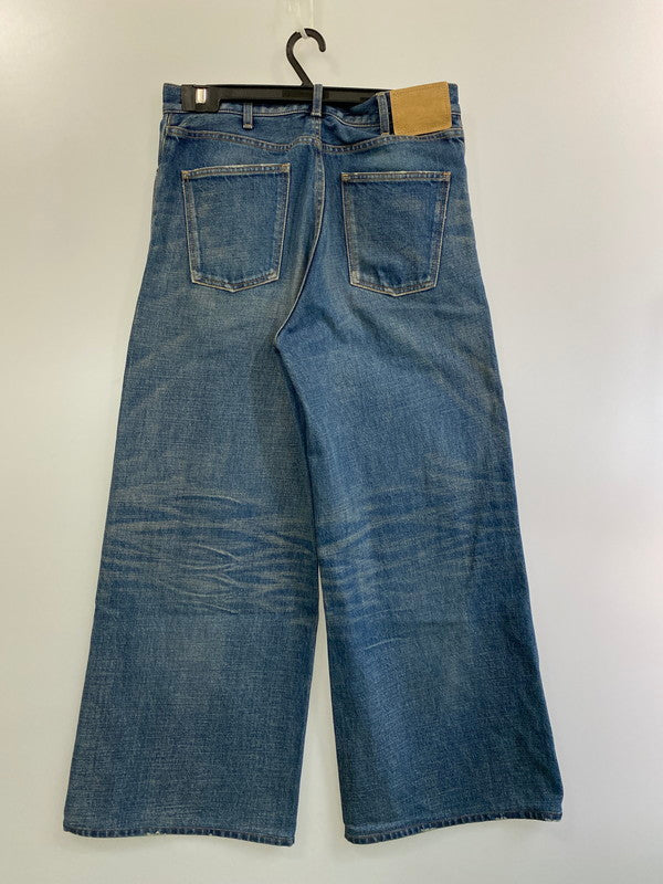 【中古品】【メンズ】  CELINE BY HEDI SLIMANE セリーヌバイエディスリマン N638 365M 07DU 22SS ”COSMIC CRUISER期”SURF FLARE JEANS ボトムス デニムパンツ 152-250121-AS-37-min サイズ：31 カラー：インディゴ 万代Net店