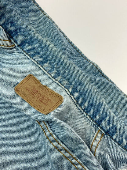 【中古品】【レディース】 LEVI'S リーバイス DENIM TRUCKER JACKET 70706 80's 869刻印 デニム トラッカージャケット 80年代 レディース アウター Gジャン 169-260509-yn-09-min サイズ：18 カラー：インディゴブルー 万代Net店