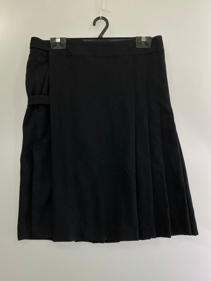 【中古品】【メンズ】 Yohji Yamamoto ヨウジヤマモト YOHJI YAMAMOTO POUR HOMME  ウールギャバジンキルトスカート 151-240617-cn-1-min サイズ：2 カラー：ブラック 万代Net店