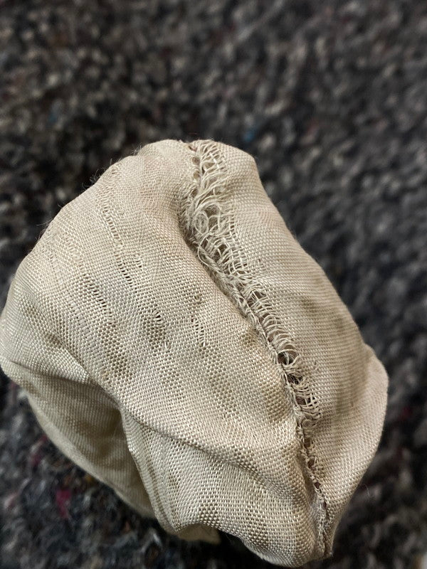 【現状渡し品】【メンズ】 JAPAN VINTAGE タイガ 地球印 日本製 身頃切替ニットカーディガン 146-251220-zi-06-min サイズ：不明 カラー：ライトブラウン/オリーブグリーン系 万代Net店