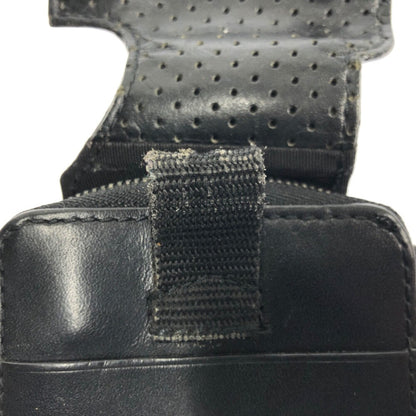 【中古品】【メンズ】 JAM HOME MADE ジャムホームメイド ショートウォレット パンチングレザー 財布 200-211117-yn-11-min カラー：ブラック 万代Net店