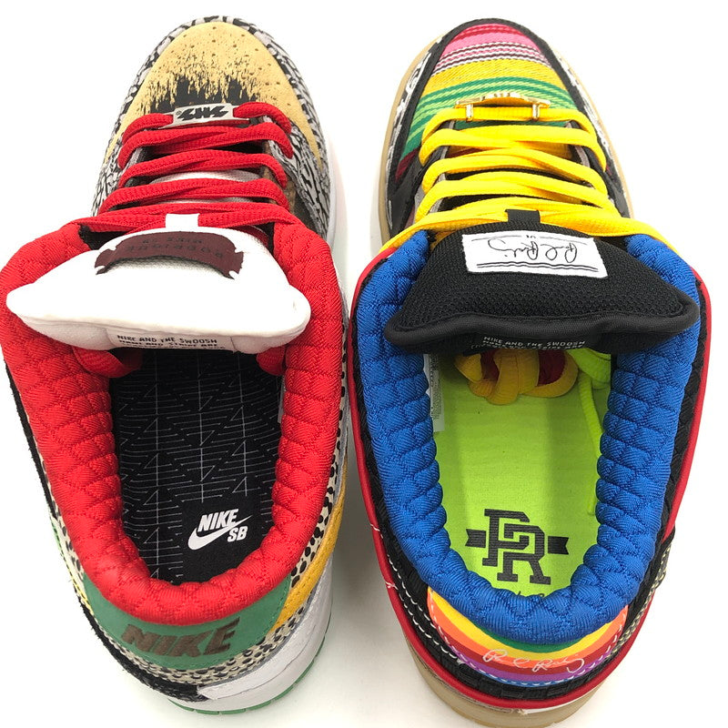【中古美品】【メンズ】 NIKE ナイキ NIKE SB ナイキ スケートボーディング DUNK LOW PRO QS WHAT THE P-ROD CZ2239-600 ダンク ロー プロ クイックストライク ホワット ザ P-ロッド スニーカー 靴 160-250606-kk-08-tei カラー：SPORT RED/BLACK-VARSITY MAIZE 万代Net店