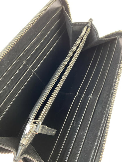 【中古品】【メンズ】 VERSACE ヴェルサーチ ラ グレカ シグネチャー ラウンドファスナー 181-231101-me-23-min カラー：ブラック 万代Net店
