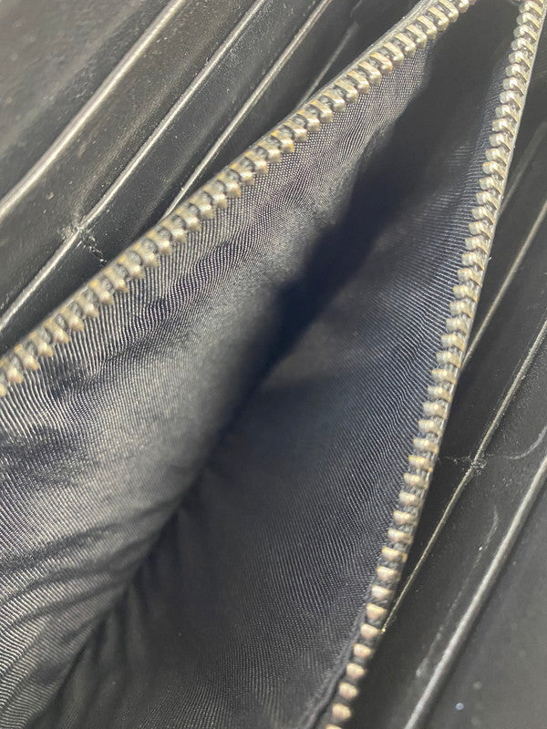 【中古品】【メンズ】 VERSACE ヴェルサーチ ラ グレカ シグネチャー ラウンドファスナー 181-231101-me-23-min カラー：ブラック 万代Net店