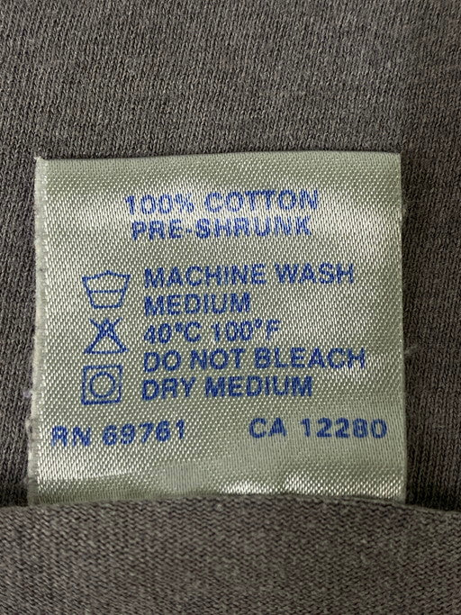 【現状渡し品】【メンズ】 ANTHRAX アンスラックス 1990 IN MY WORLD TEE 半袖 146-250118-AS-6-min サイズ：L カラー：グレー系 万代Net店
