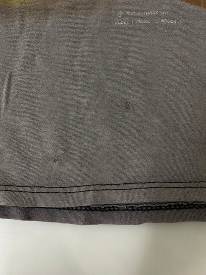 【現状渡し品】【メンズ】 ANTHRAX アンスラックス 1990 IN MY WORLD TEE 半袖 146-250118-AS-6-min サイズ：L カラー：グレー系 万代Net店
