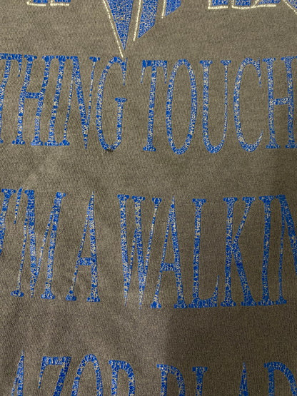 【現状渡し品】【メンズ】 ANTHRAX アンスラックス 1990 IN MY WORLD TEE 半袖 146-250118-AS-6-min サイズ：L カラー：グレー系 万代Net店