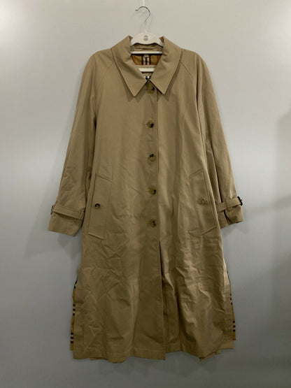 【中古品】【レディース】 BURBERRY バーバリー SIDE SLIT TRENCH COAT 8004072 サイドスリット トレンチコート アウター 169-231026-me-19-min サイズ：42 カラー：ベージュ 万代Net店