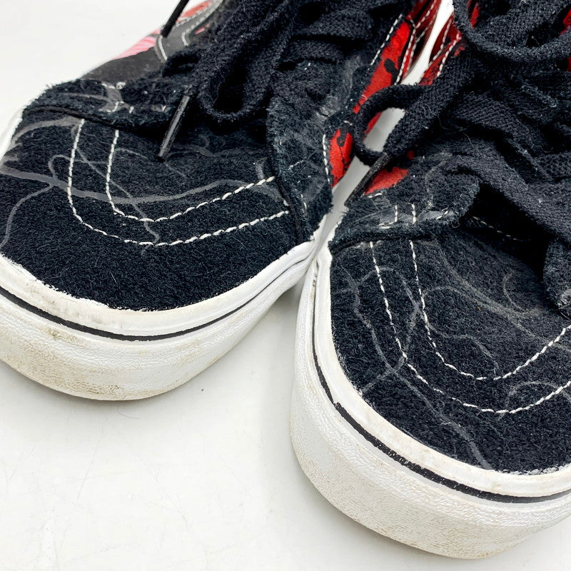 【中古品】【メンズ】 VANS バンズ STRANGER THINGS SK8-HI REISSUE VN0A2XSBY09 ストレンジャーシングス スケートハイ コラボ スニーカー シューズ 靴 163-240625-ay-38-izu サイズ：27cm カラー：BLACK/RED 万代Net店