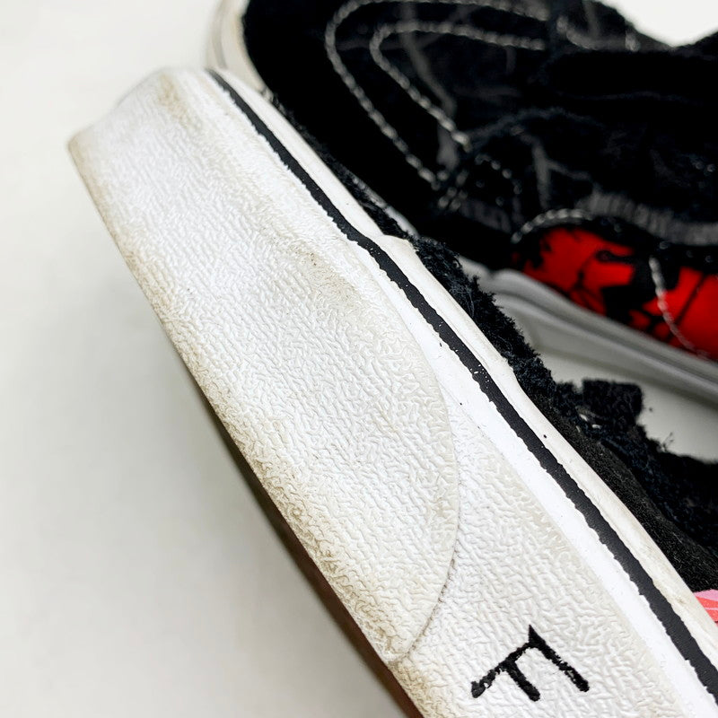 【中古品】【メンズ】 VANS バンズ STRANGER THINGS SK8-HI REISSUE VN0A2XSBY09 ストレンジャーシングス スケートハイ コラボ スニーカー シューズ 靴 163-240625-ay-38-izu サイズ：27cm カラー：BLACK/RED 万代Net店