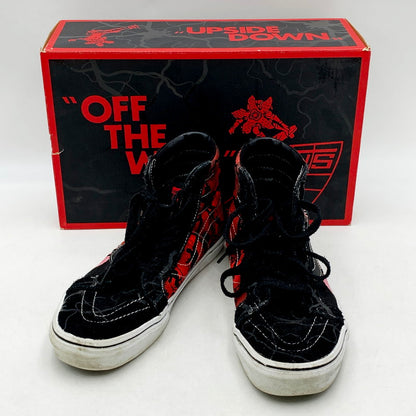 【中古品】【メンズ】 VANS バンズ STRANGER THINGS SK8-HI REISSUE VN0A2XSBY09 ストレンジャーシングス スケートハイ コラボ スニーカー シューズ 靴 163-240625-ay-38-izu サイズ：27cm カラー：BLACK/RED 万代Net店