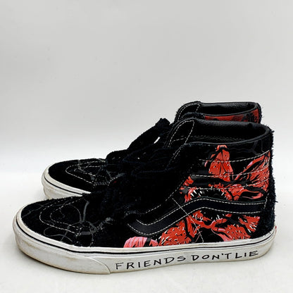 【中古品】【メンズ】 VANS バンズ STRANGER THINGS SK8-HI REISSUE VN0A2XSBY09 ストレンジャーシングス スケートハイ コラボ スニーカー シューズ 靴 163-240625-ay-38-izu サイズ：27cm カラー：BLACK/RED 万代Net店