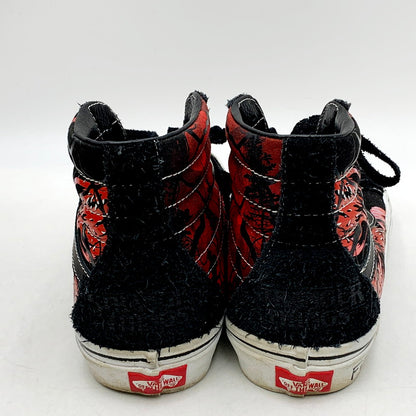 【中古品】【メンズ】 VANS バンズ STRANGER THINGS SK8-HI REISSUE VN0A2XSBY09 ストレンジャーシングス スケートハイ コラボ スニーカー シューズ 靴 163-240625-ay-38-izu サイズ：27cm カラー：BLACK/RED 万代Net店