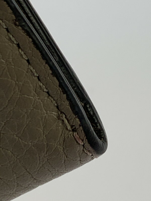 【現状渡し品】【メンズ】 FENDI フェンディ 8M0425 ピーカブー セレリア カードケース 名刺入れ 181-230320-yn-07-min サイズ：約8.5×10.5×1.2cm カラー：グレー系 万代Net店