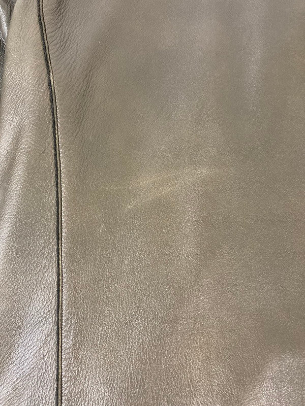 【現状渡し品】【メンズ】 MACKINTOSH マッキントッシュ GL-001-RIDERS JACKET ラムレザーダブルライダー 141-260805-zi-11-min サイズ：36 カラー：カーキ 万代Net店