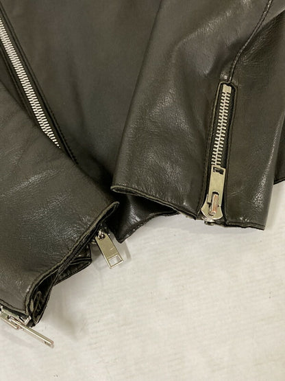 【現状渡し品】【メンズ】 MACKINTOSH マッキントッシュ GL-001-RIDERS JACKET ラムレザーダブルライダー 141-260805-zi-11-min サイズ：36 カラー：カーキ 万代Net店