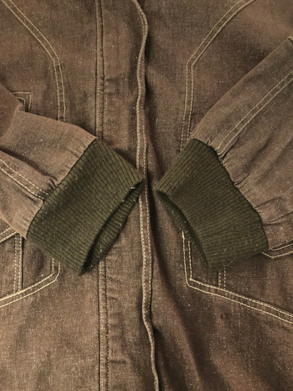 【現状渡し品】【メンズ】 DENIM 24 デニム 24 7 COTTON JACKET コットン ジャケット アウター 146-260917-rt-37-tagh サイズ：18W カラー：ブラウン 万代Net店