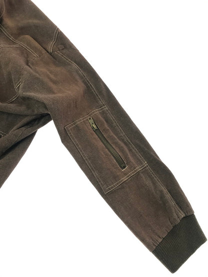 【現状渡し品】【メンズ】 DENIM 24 デニム 24 7 COTTON JACKET コットン ジャケット アウター 146-260917-rt-37-tagh サイズ：18W カラー：ブラウン 万代Net店