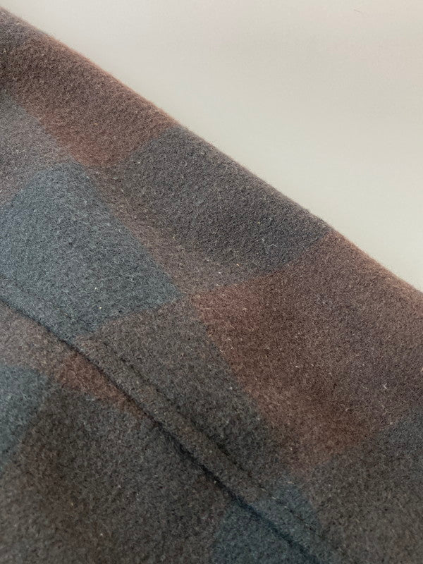 【中古品】【レディース】 G-STAR RAWジースターロゥ WOOL PARKA WMNS ウール パーカー コート アウター 169-241121-cn-10-min サイズ：S カラー：ダークブラウン/ブラック/チェック柄 万代Net店