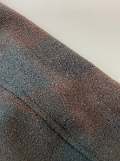 【中古品】【レディース】 G-STAR RAWジースターロゥ WOOL PARKA WMNS ウール パーカー コート アウター 169-241121-cn-10-min サイズ：S カラー：ダークブラウン/ブラック/チェック柄 万代Net店