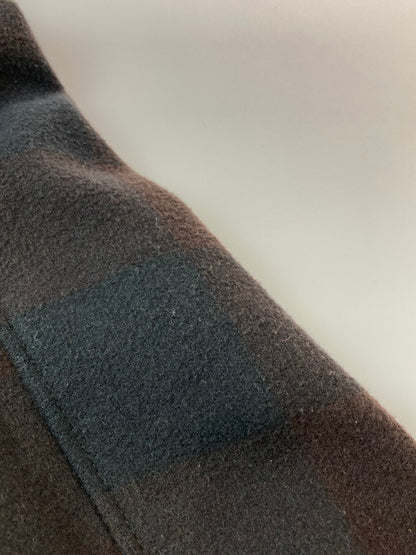 【中古品】【レディース】 G-STAR RAWジースターロゥ WOOL PARKA WMNS ウール パーカー コート アウター 169-241121-cn-10-min サイズ：S カラー：ダークブラウン/ブラック/チェック柄 万代Net店