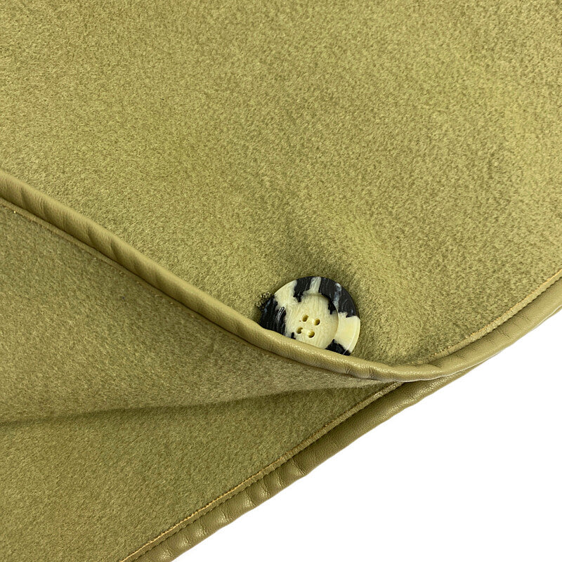 【中古美品】【レディース】 SNIDEL × YUKO ARAKI × SWEET 21AW PONCHO COAT スナイデル 新木優子 スウィート 別注 コラボ ポンチョコート アウター 169-221022-kk-26-min カラー：PISTACIO 万代Net店