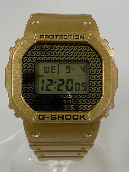 【中古美品】【メンズ】 CASIO カシオ G-SHOCK HIPHOP STYLE 5600 SERIES ジーショック 海外モデル デジタル クォーツ腕時計 196-240904-yn-07-min カラー：ゴールド 万代Net店