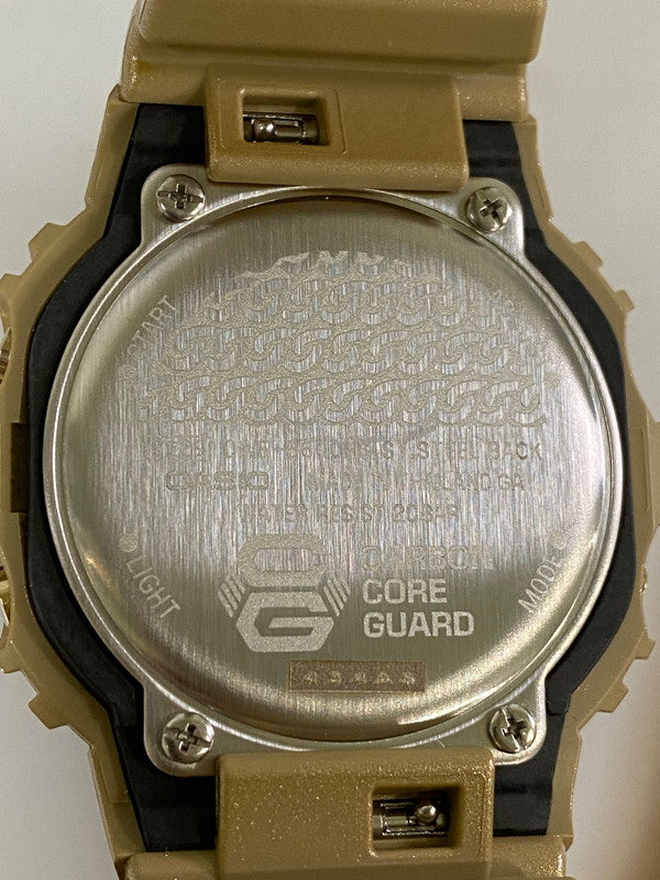 【中古美品】【メンズ】 CASIO カシオ G-SHOCK HIPHOP STYLE 5600 SERIES ジーショック 海外モデル デジタル クォーツ腕時計 196-240904-yn-07-min カラー：ゴールド 万代Net店