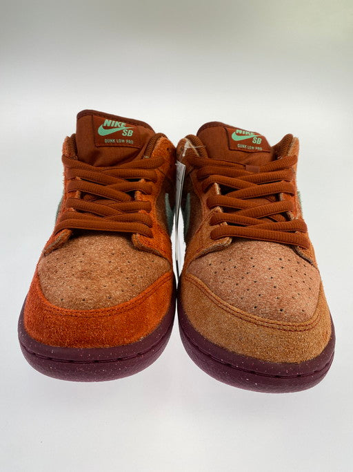 【中古美品】【メンズ】 NIKE ナイキ SB DV5429-601 DUNK LOW PRO PRM ダンク ロー プロ プレミアム スニーカー シューズ 靴 160-250307-me-06-min サイズ：26.5cm US8.5 カラー：MYSTIC RED/EMERALD RISE 万代Net店