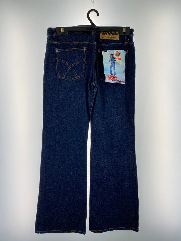 【中古美品】【メンズ】 ROKX ロックス ROX BOOTS CUT DENIM JEAN 国産デニム  8550 ブーツカット デニムジーンズ メンズボトムス ジーパン  157-241011-em-16-min サイズ：32 カラー：インディゴ 万代Net店