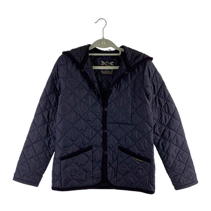 【中古品】【レディース】 LAVENHAM ラベンハム 19AW QUILTING COAT LVH-19-BP キルティングコート 中綿ジャケット アウター 169-221023-kk-16-min サイズ：36 カラー：パープル 万代Net店