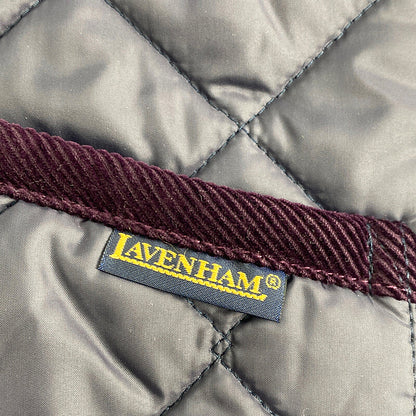 【中古品】【レディース】 LAVENHAM ラベンハム 19AW QUILTING COAT LVH-19-BP キルティングコート 中綿ジャケット アウター 169-221023-kk-16-min サイズ：36 カラー：パープル 万代Net店