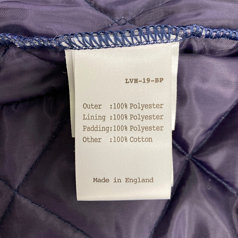 【中古品】【レディース】 LAVENHAM ラベンハム 19AW QUILTING COAT LVH-19-BP キルティングコート 中綿ジャケット アウター 169-221023-kk-16-min サイズ：36 カラー：パープル 万代Net店