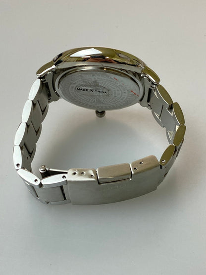 【中古品】【メンズ】 POLICE ポリス 15301J クロノグラフ アナログ クオーツ腕時計 198-260222-kk-42-min カラー：シルバー 万代Net店