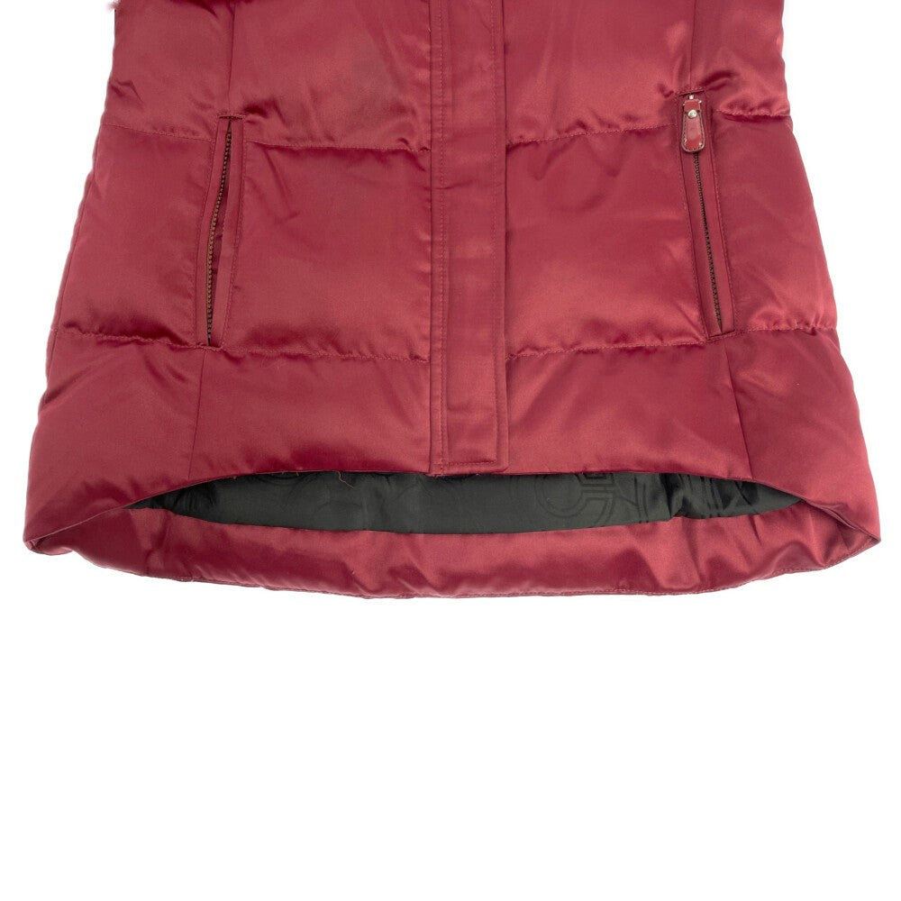 【中古品】【レディース】 COACH コーチ ダウンジャケット アウター 169-220226-rs-07-min カラー：レッド系 万代Net店