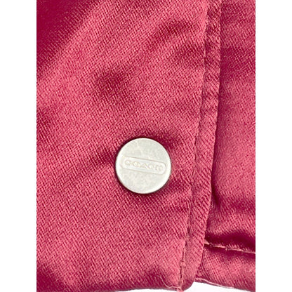 【中古品】【レディース】 COACH コーチ ダウンジャケット アウター 169-220226-rs-07-min カラー：レッド系 万代Net店