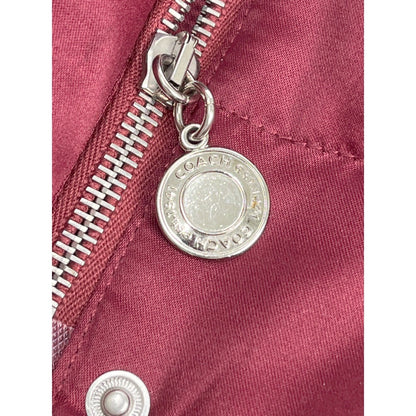 【中古品】【レディース】 COACH コーチ ダウンジャケット アウター 169-220226-rs-07-min カラー：レッド系 万代Net店