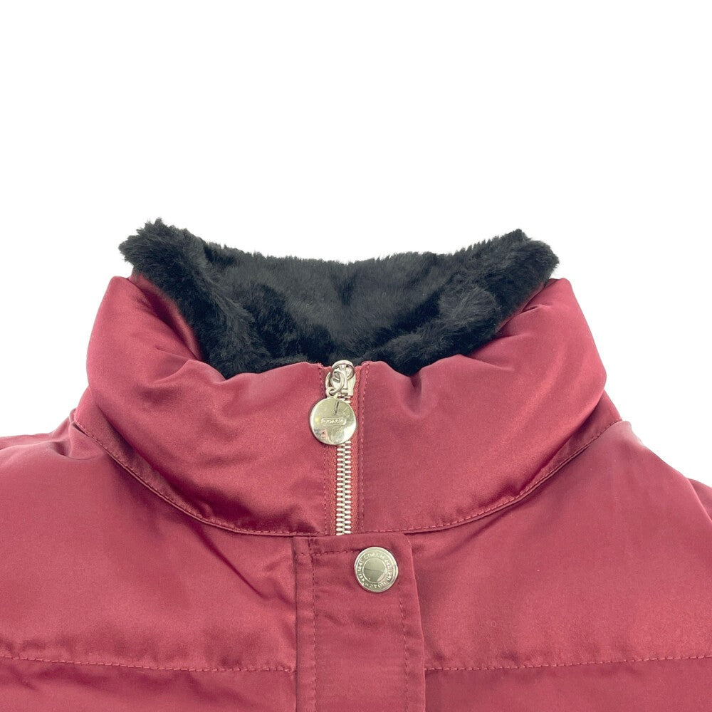 【中古品】【レディース】 COACH コーチ ダウンジャケット アウター 169-220226-rs-07-min カラー：レッド系 万代Net店
