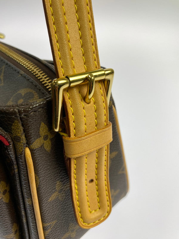 【中古品】【レディース】 LOUIS VUITTON ルイ・ヴィトン モノグラム ヴィバ・シテMM M51164 DU0064 ショルダーバッグ カバン 179-250808-jt-09-min カラー：ブラウン 万代Net店