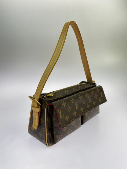 【中古品】【レディース】 LOUIS VUITTON ルイ・ヴィトン モノグラム ヴィバ・シテMM M51164 DU0064 ショルダーバッグ カバン 179-250808-jt-09-min カラー：ブラウン 万代Net店